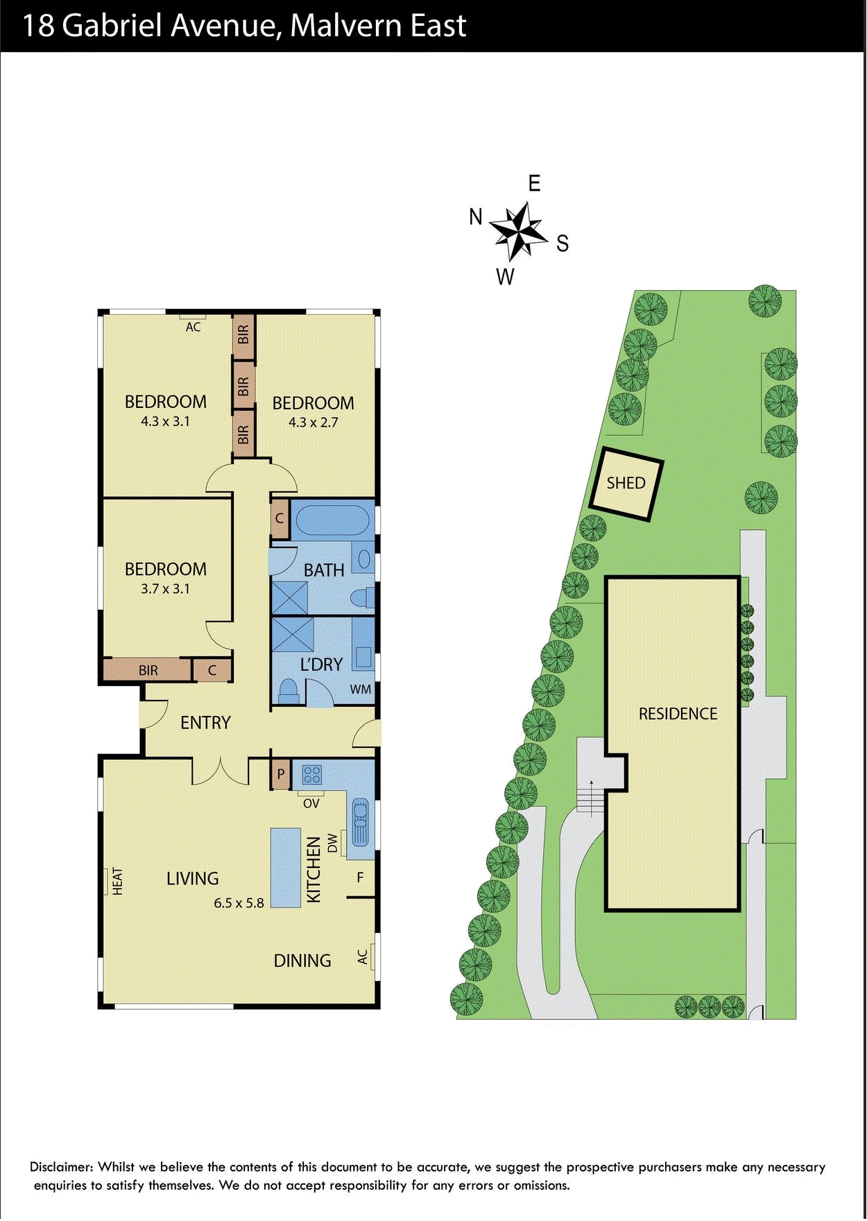 18 Gabriel Avenue, Malvern East VIC 3145 - Floorplan