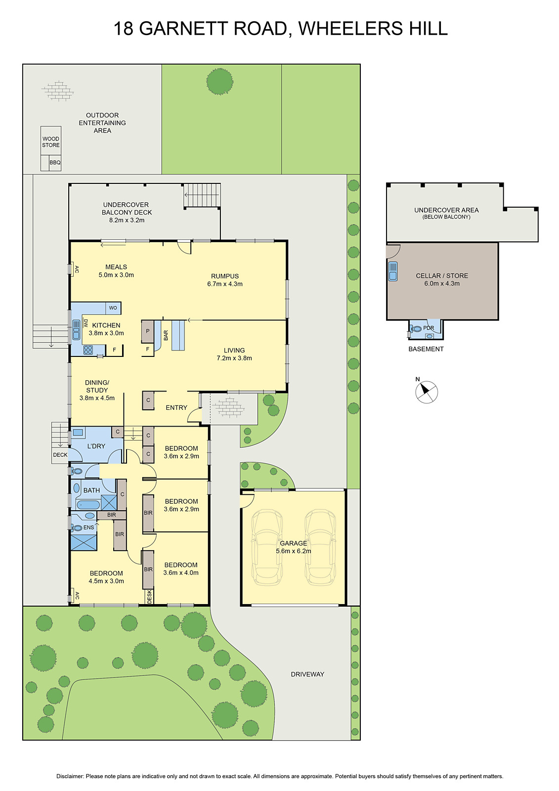 18 Garnett Road, Wheelers Hill VIC 3150 - Floorplan