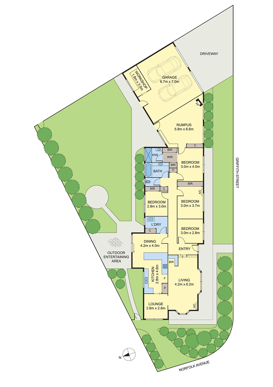 18 Griffith Street, Grovedale VIC 3216 - Floorplan