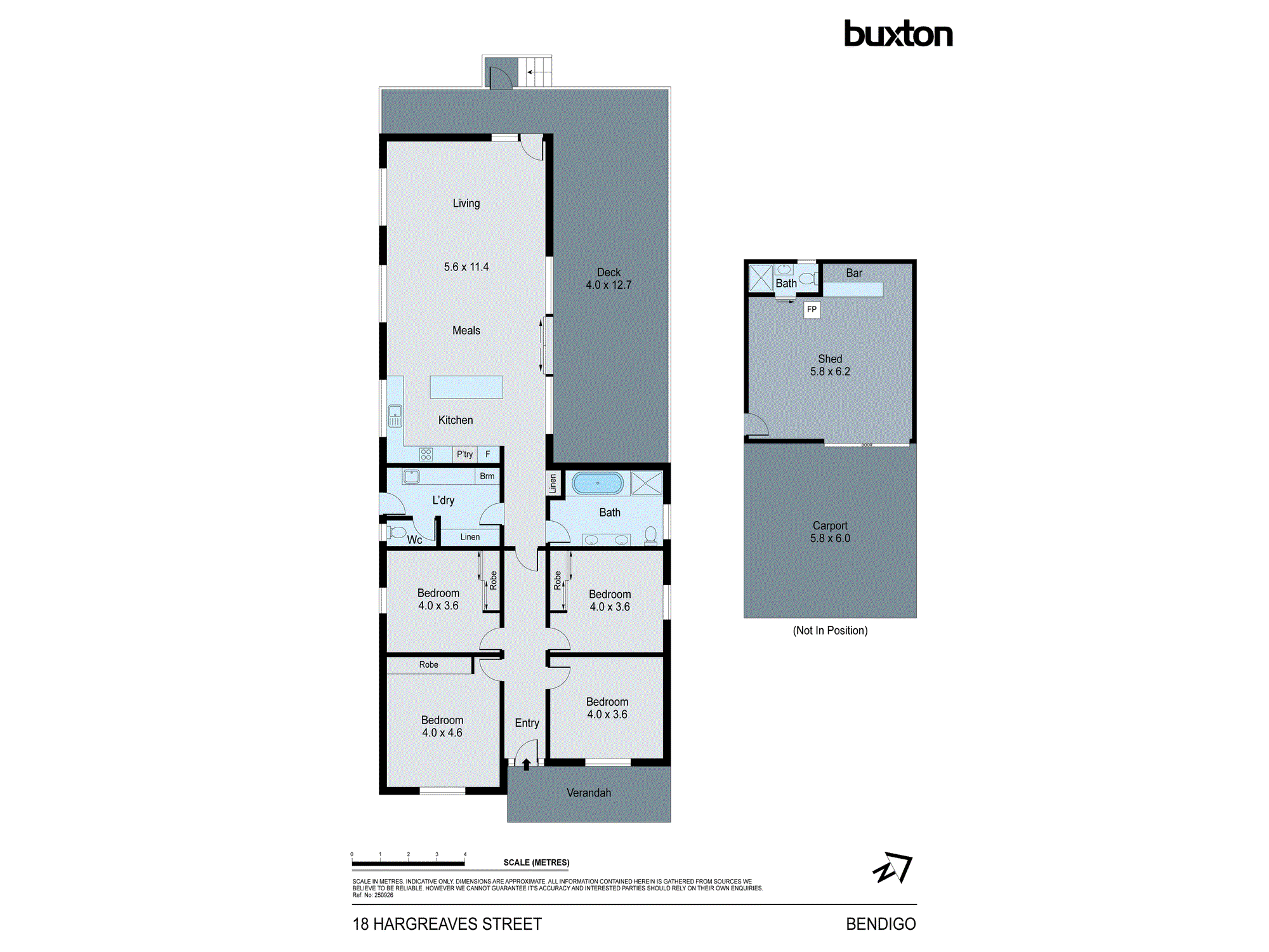 18 Hargreaves Street, Bendigo VIC 3550 - Floorplan