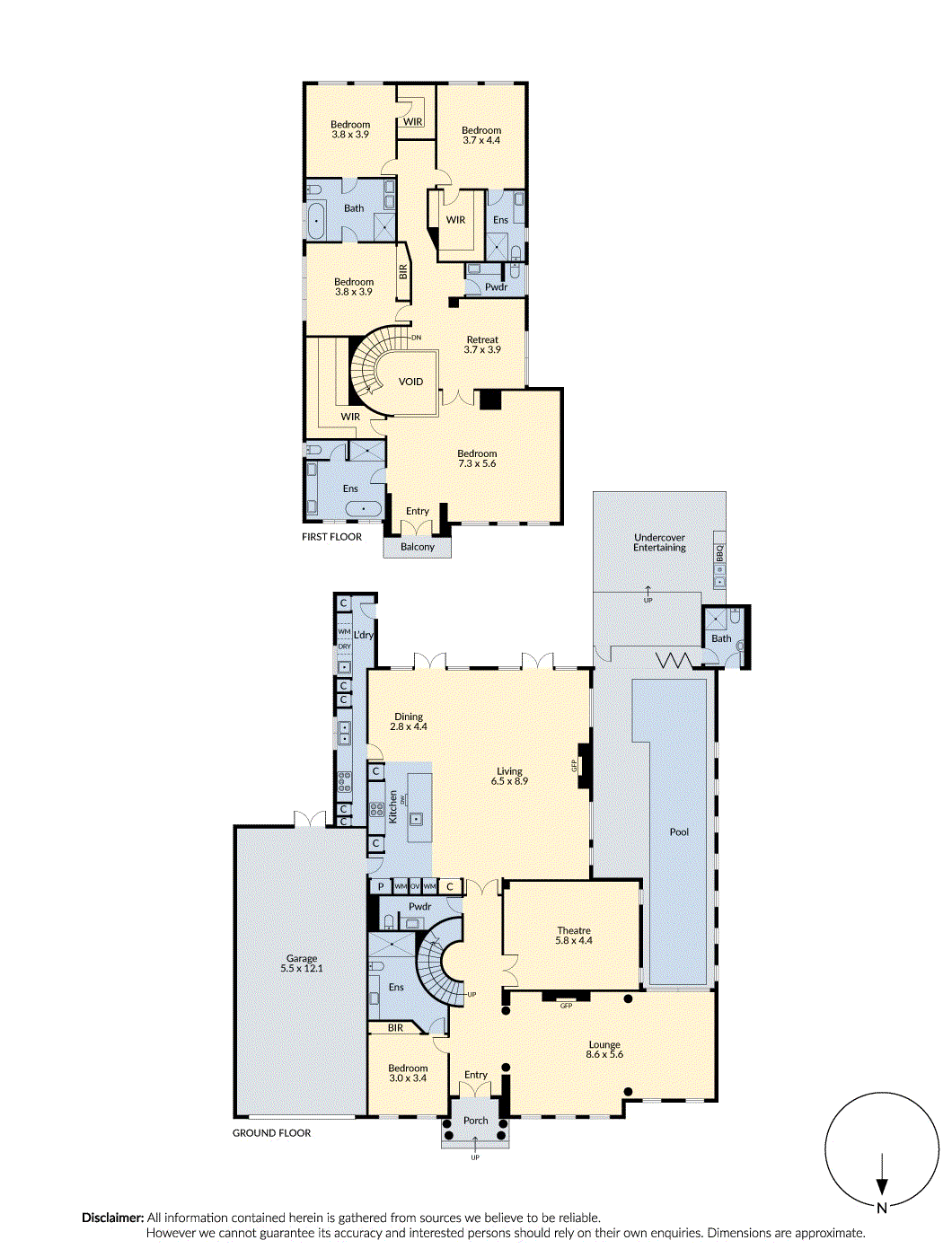 18 Harrington Avenue, Balwyn North VIC 3104 - Floorplan