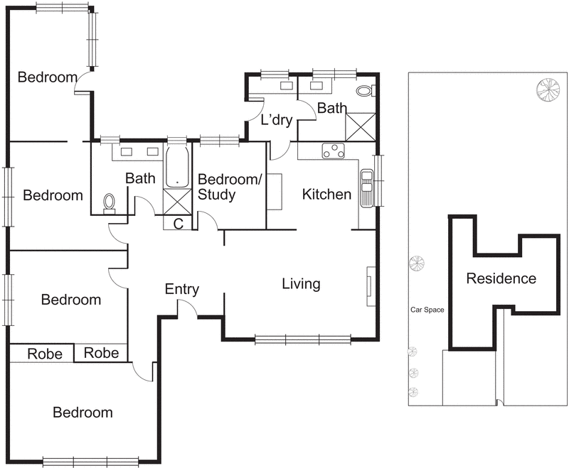 18 Henty Street, Murrumbeena VIC 3163 - Floorplan