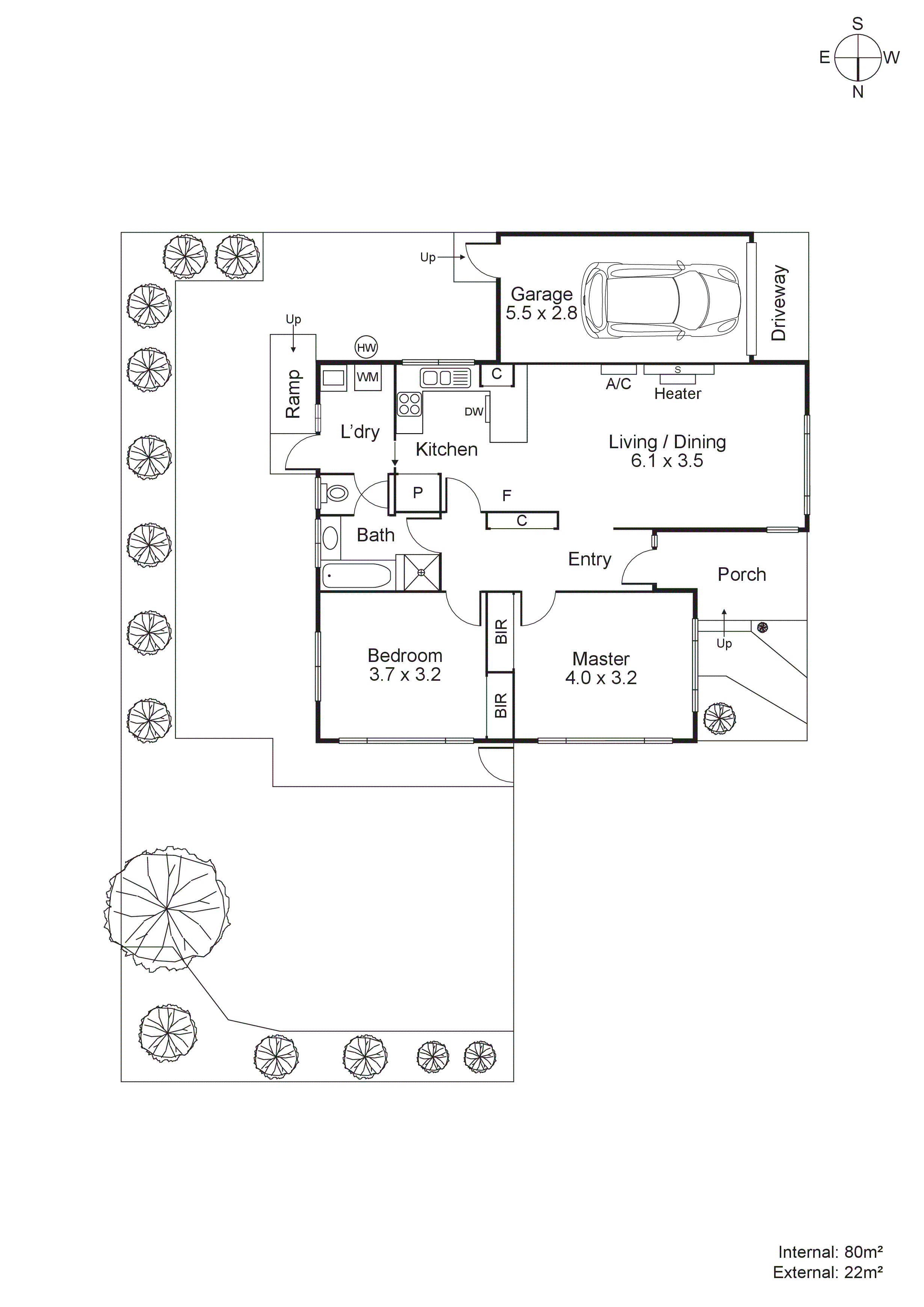 1/8 Highett Road, Hampton VIC 3188 - Floorplan