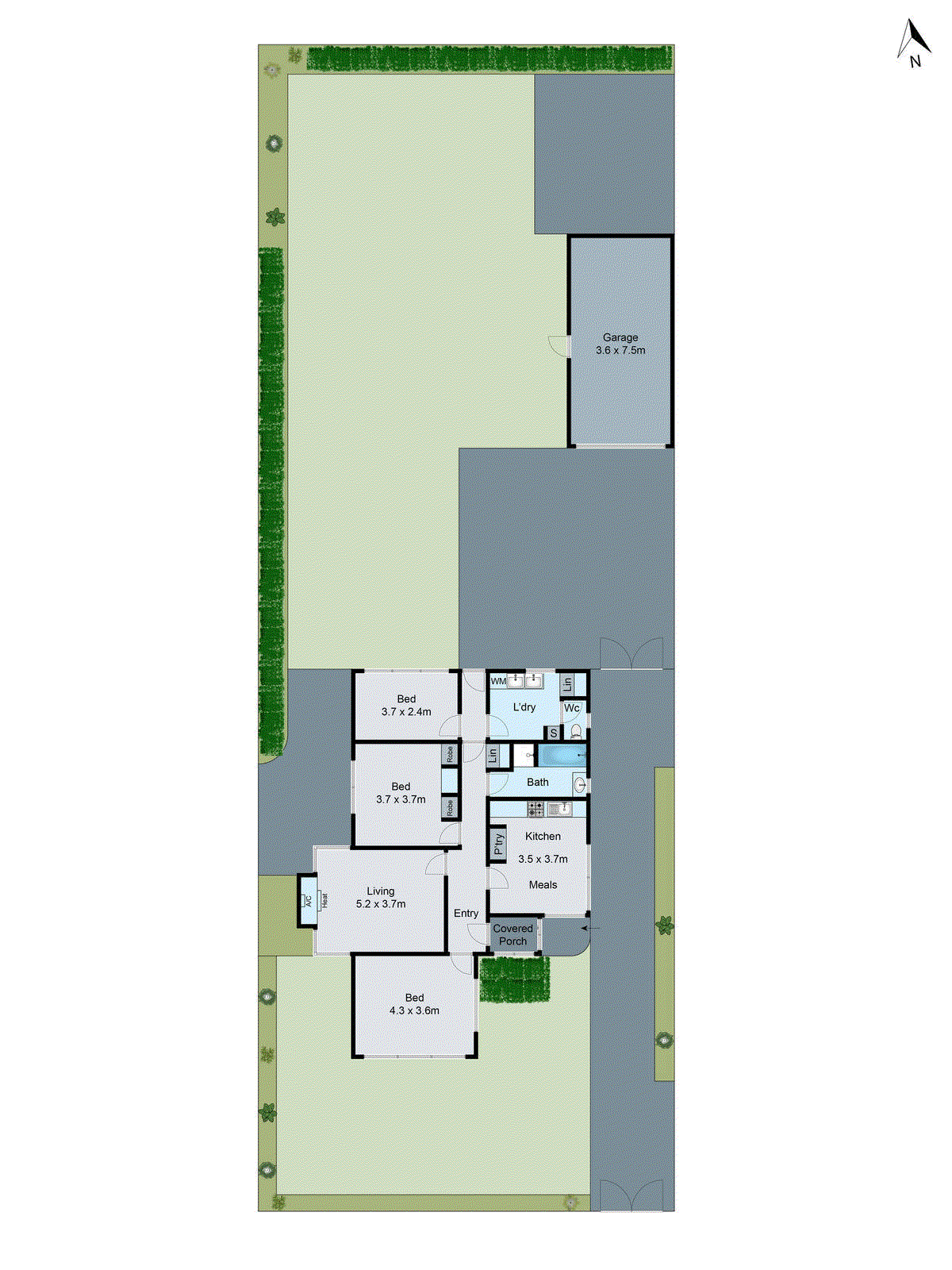 18 Hilltop Street, Herne Hill VIC 3218 - Floorplan