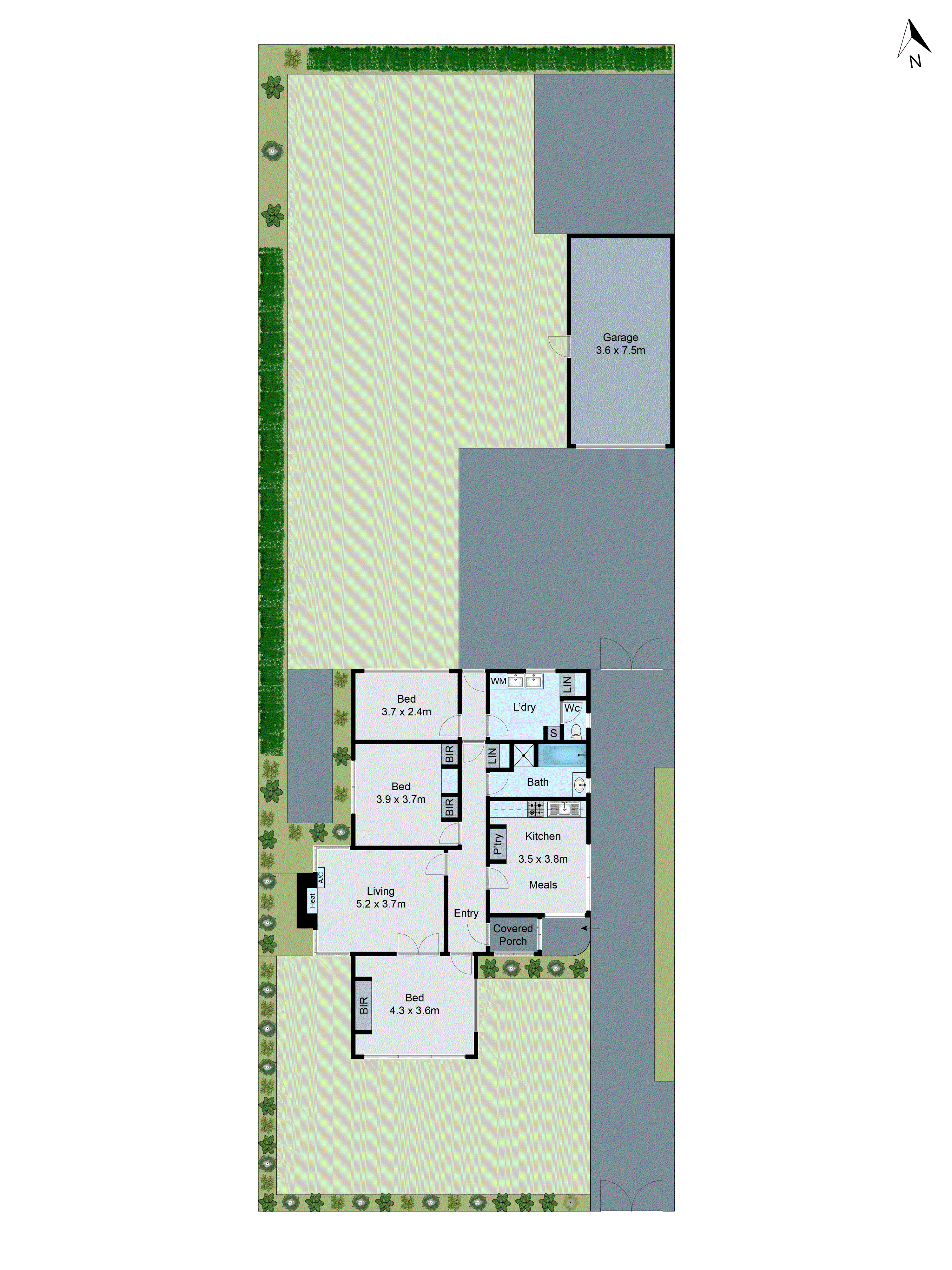 18 Hilltop Street, Herne Hill VIC 3218 - Floorplan