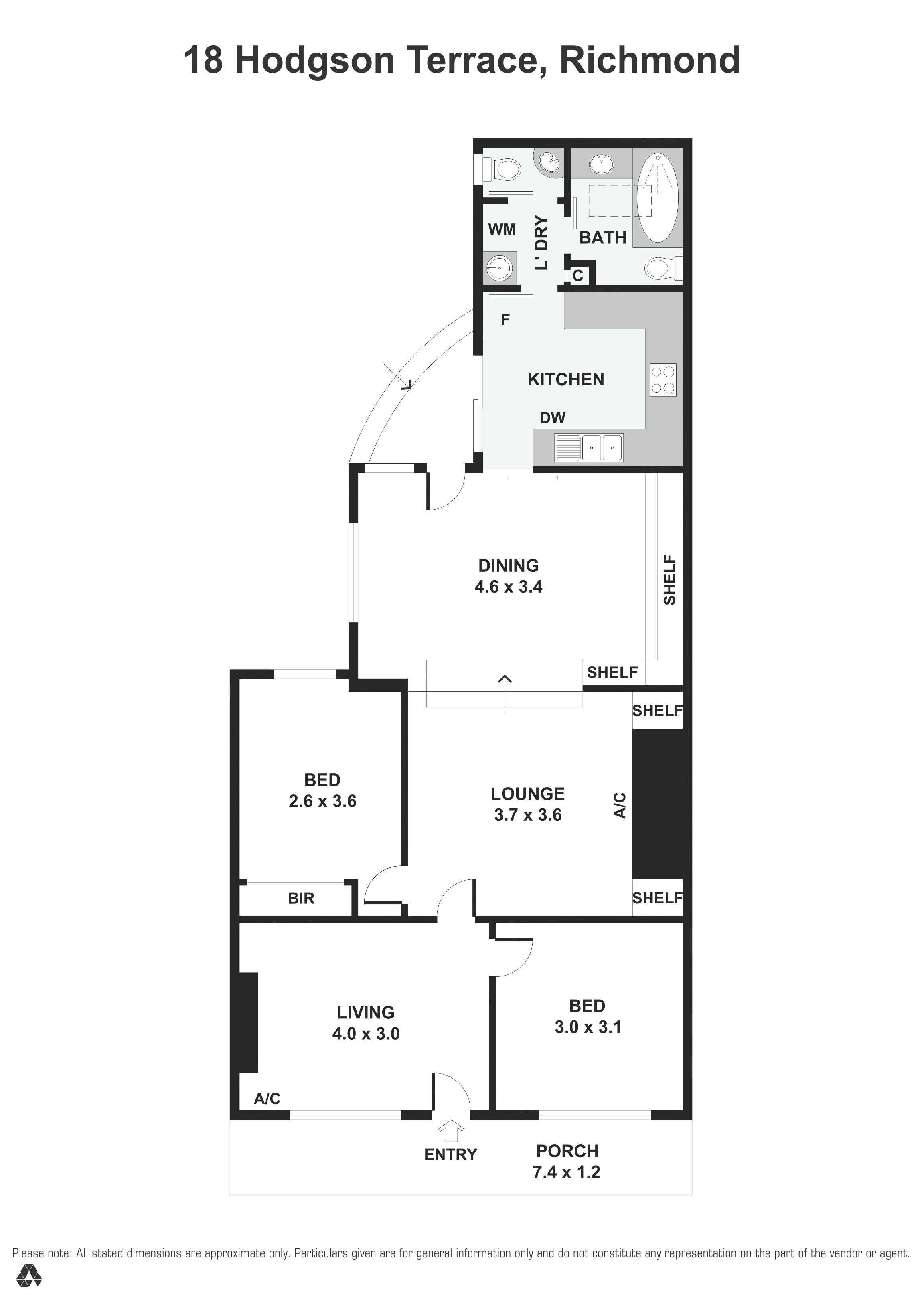 18 Hodgson Terrace Richmond 1