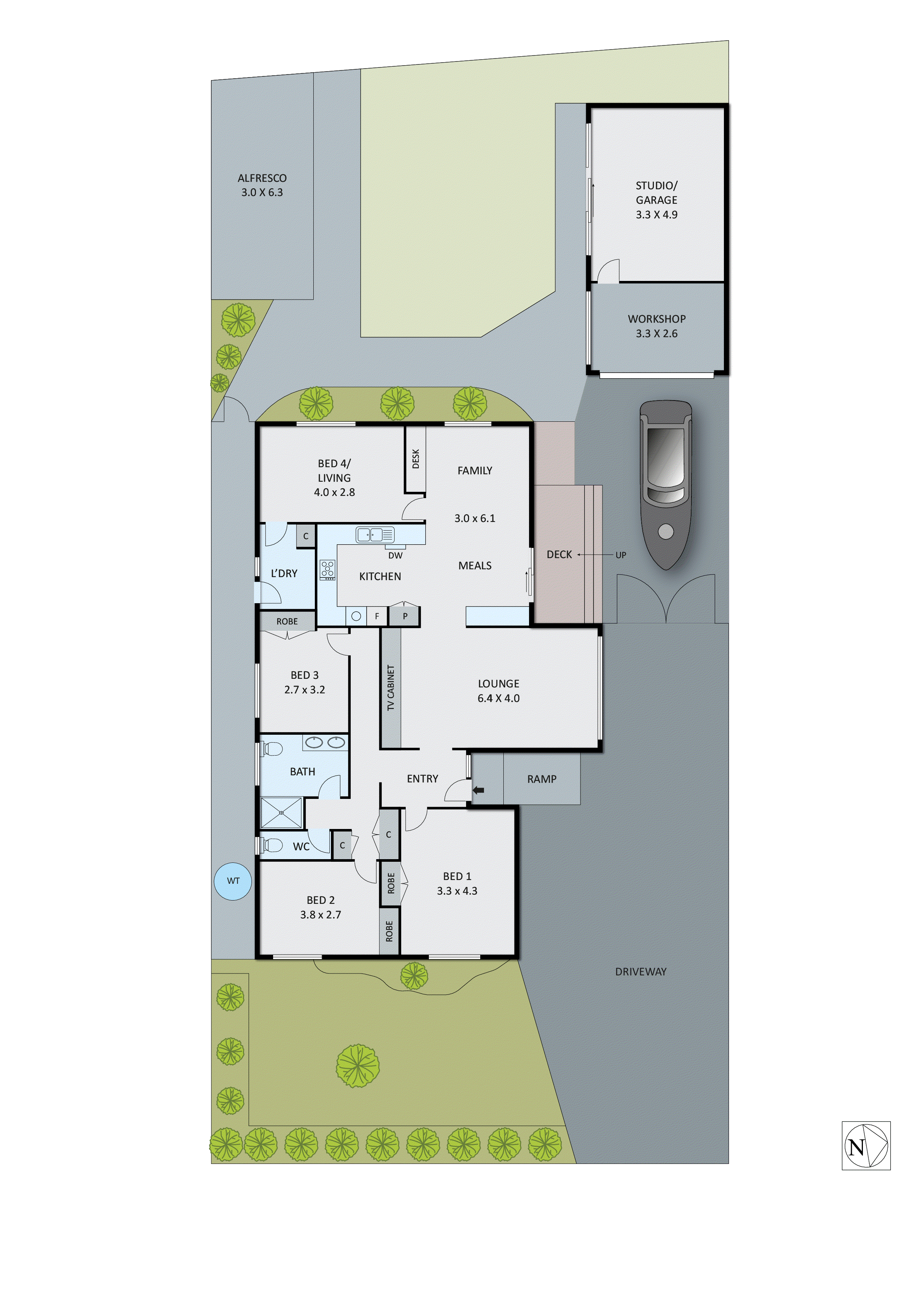 18 Howard Road, Dingley Village VIC 3172 - Floorplan