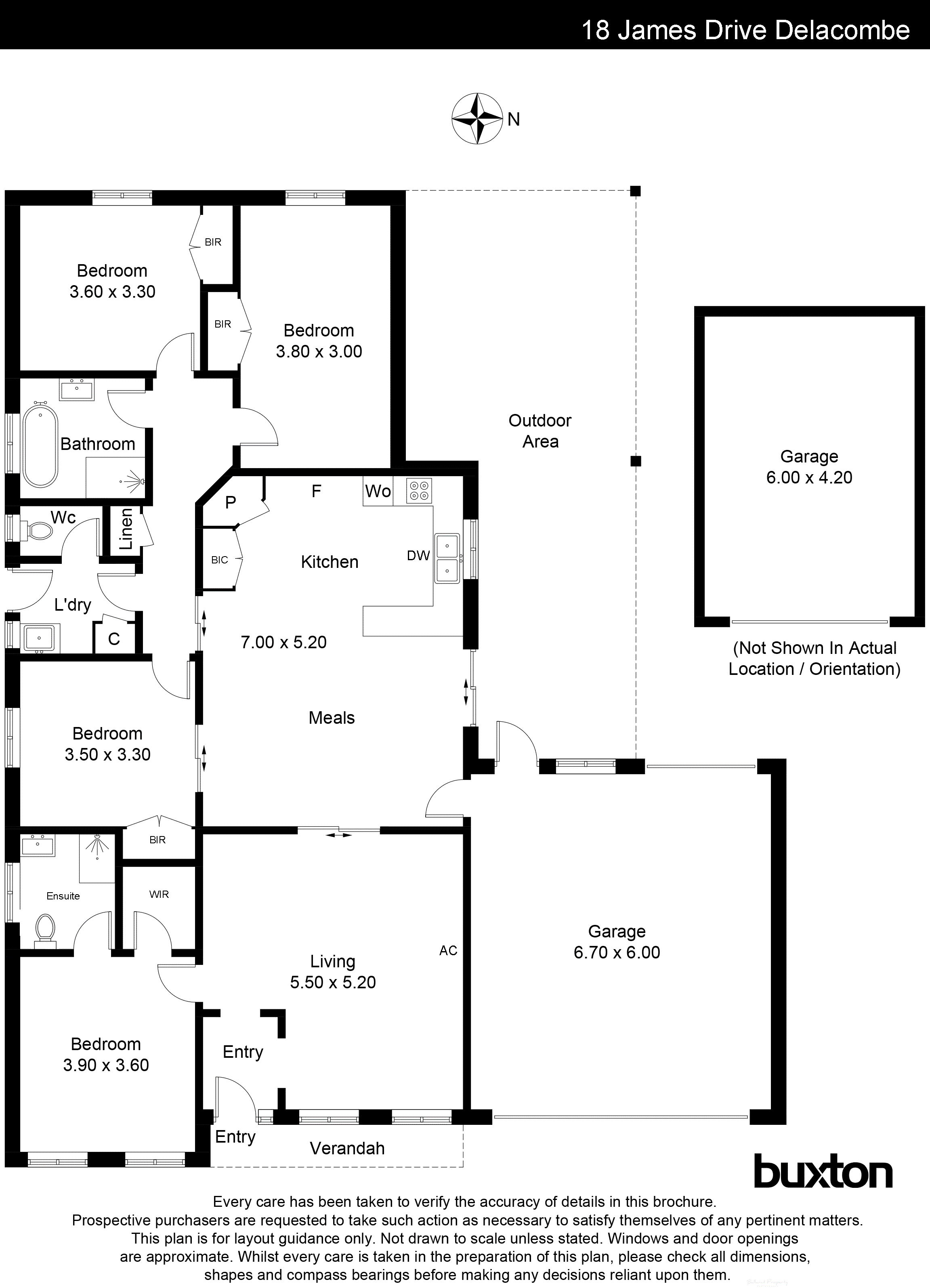 18 James Drive, Delacombe VIC 3356 - Floorplan