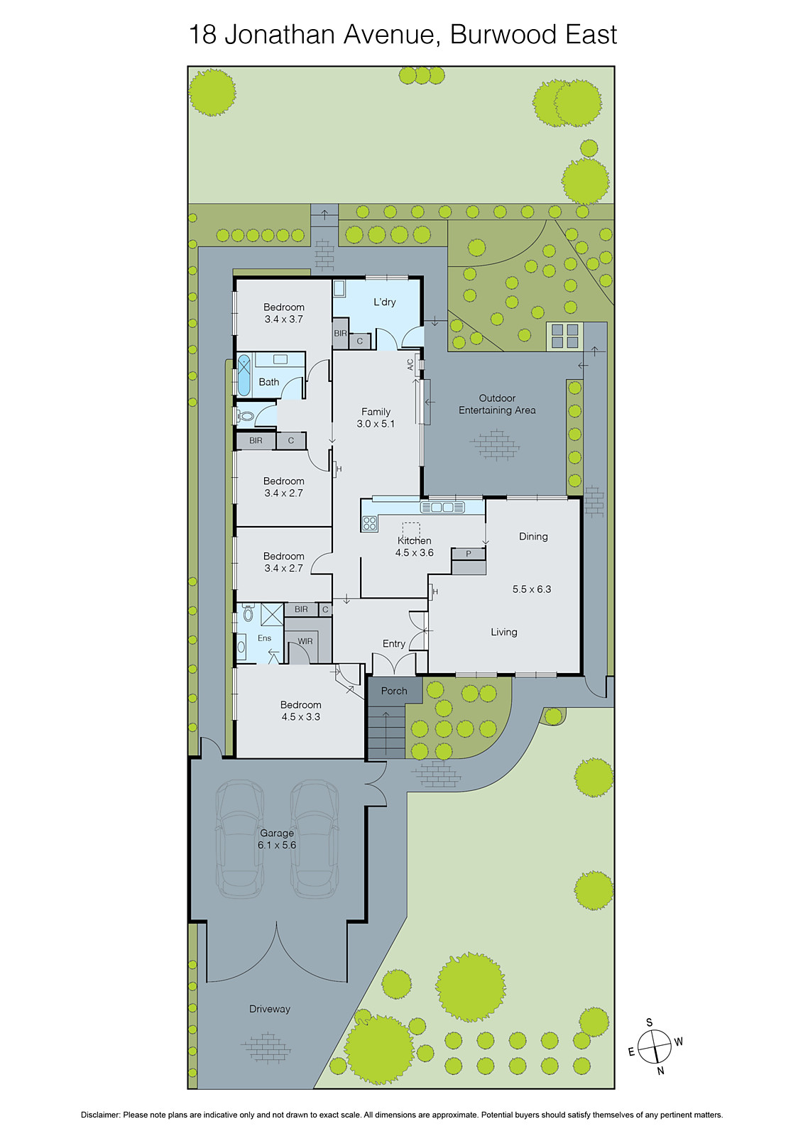 18 Jonathan Avenue, Burwood East VIC 3151 - Floorplan