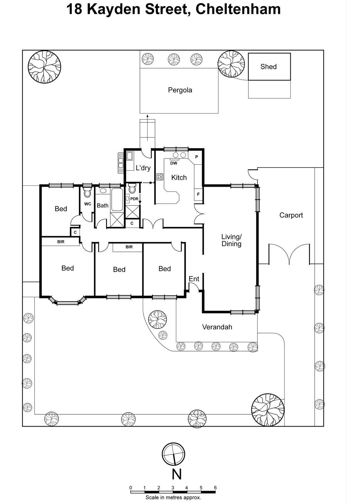18 Kayden Street, Cheltenham VIC 3192 - Floorplan