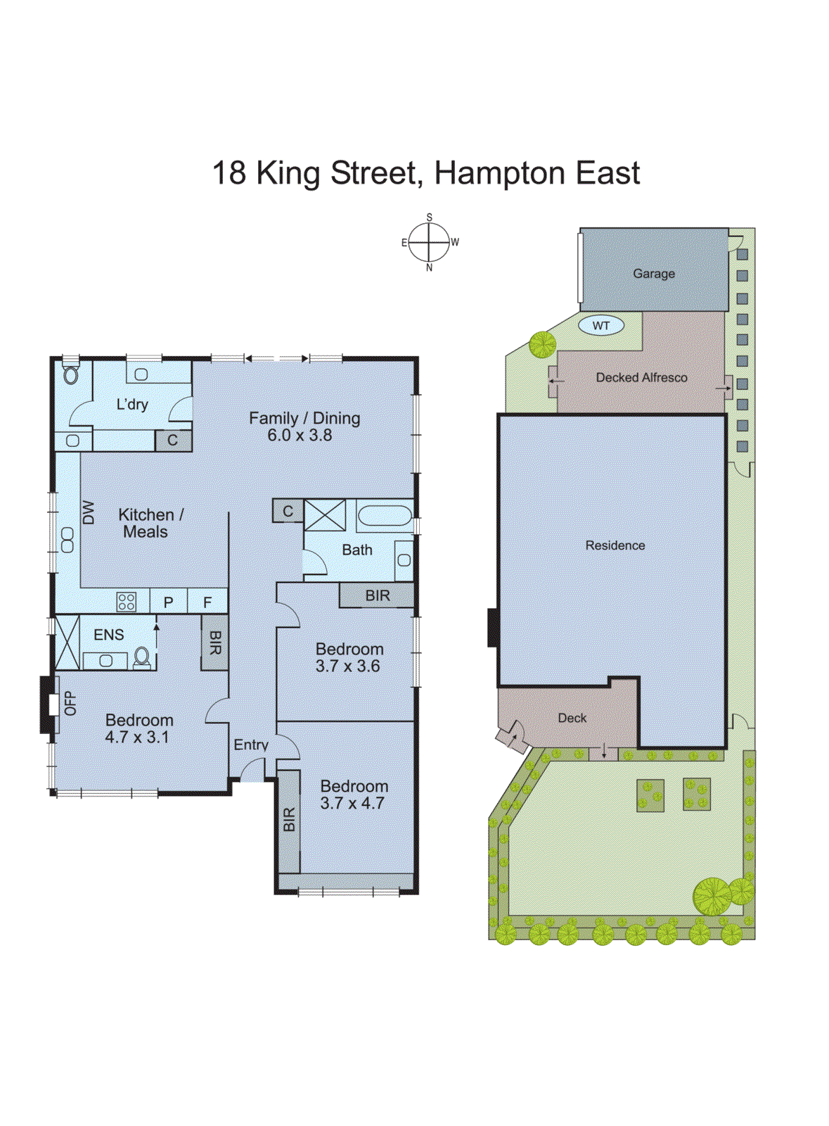 18 King Street, Hampton East VIC 3188 - Floorplan