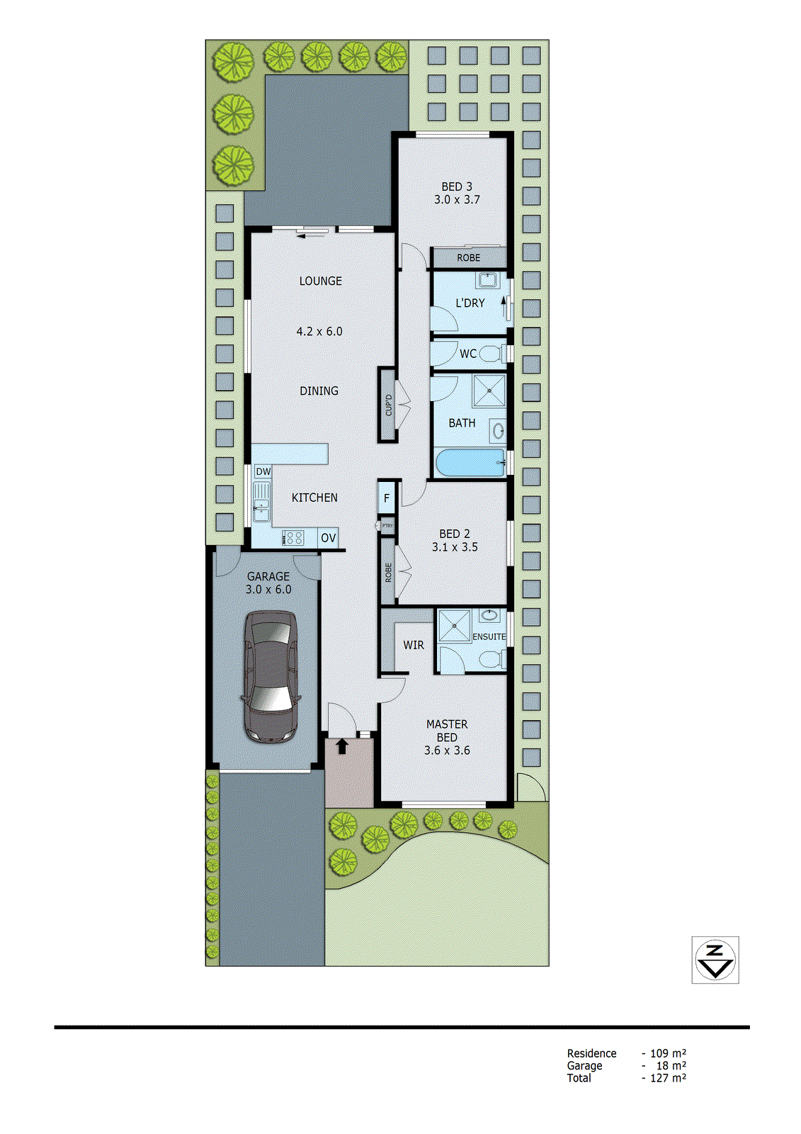 18 Kingsland Close, Dingley Village VIC 3172 - Floorplan