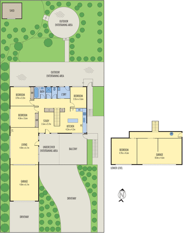 18 Lambhill Crescent, Highton VIC 3216 - Floorplan