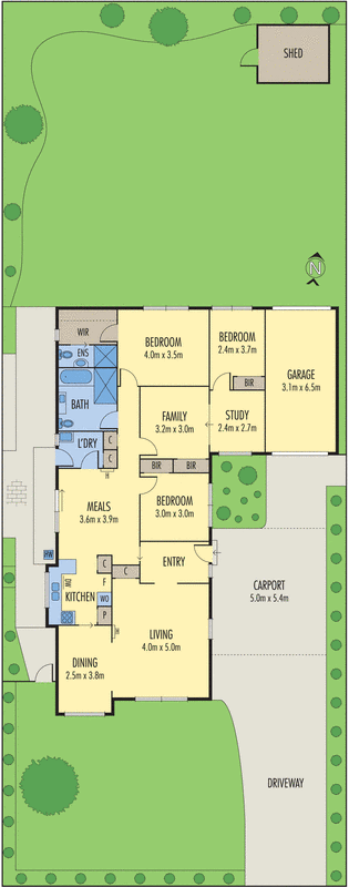 18 Lansdowne Court, Grovedale VIC 3216 - Floorplan