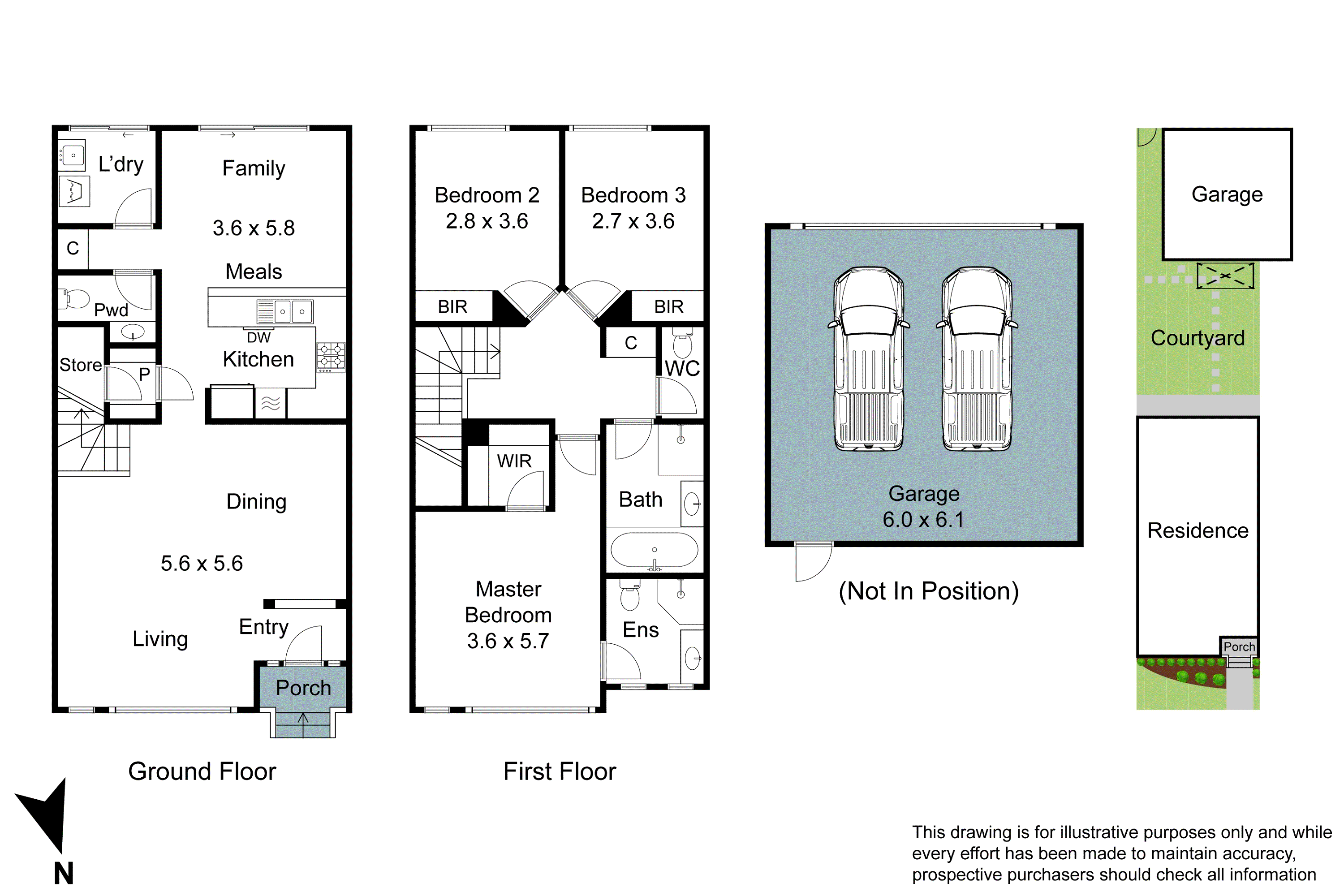 18 Larkspur Circuit, Glen Waverley VIC 3150 - Floorplan