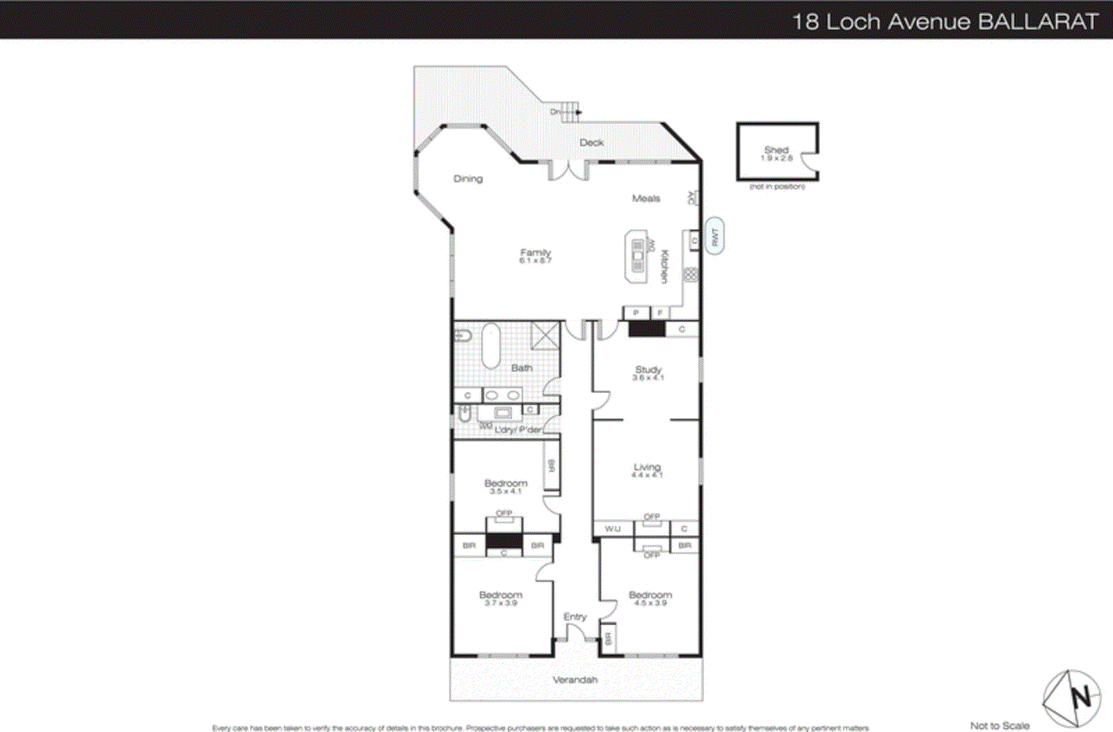 18 Loch Avenue, Ballarat Central VIC 3350 - Floorplan