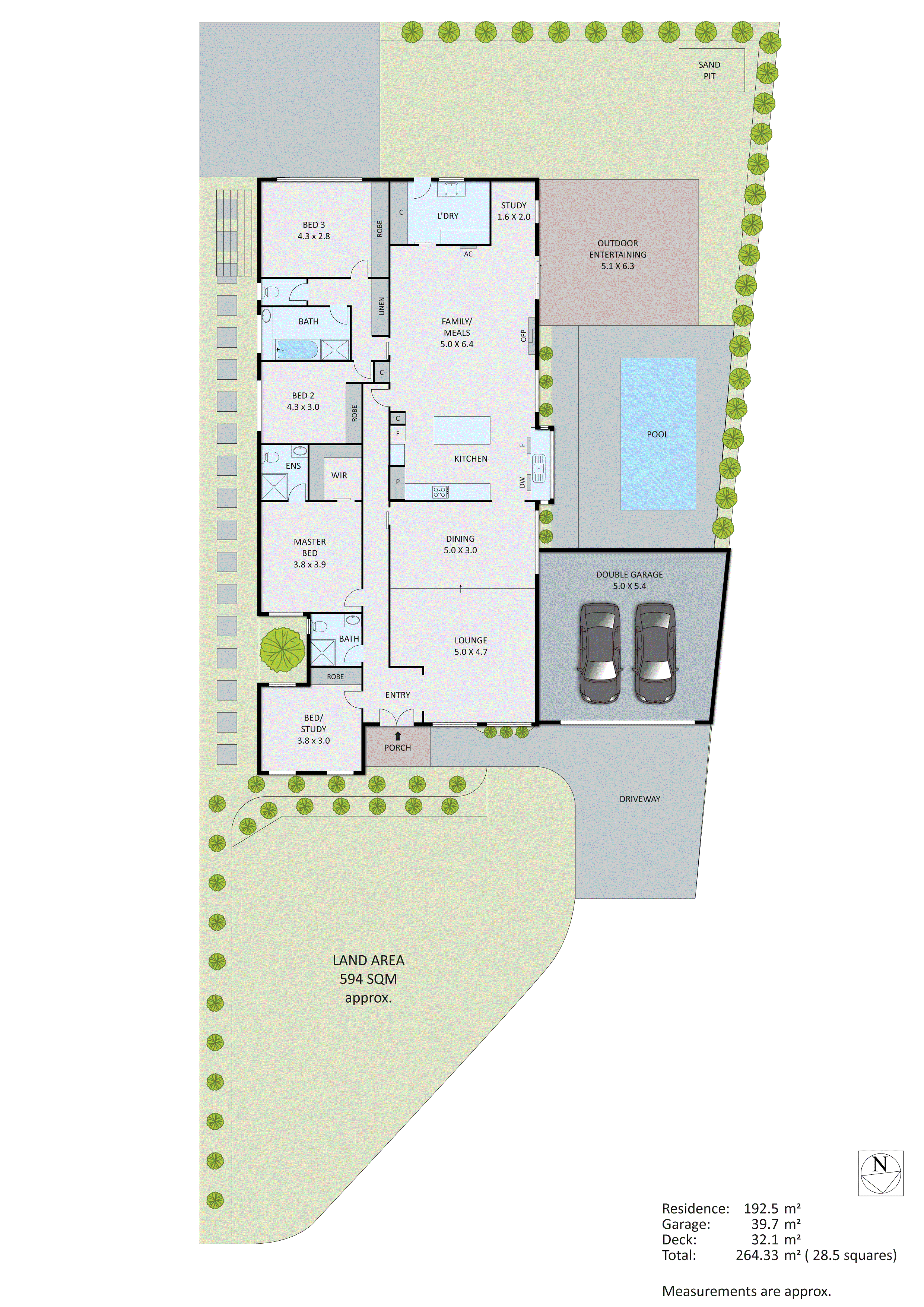 18 Lord Avenue, Dingley Village VIC 3172 - Floorplan