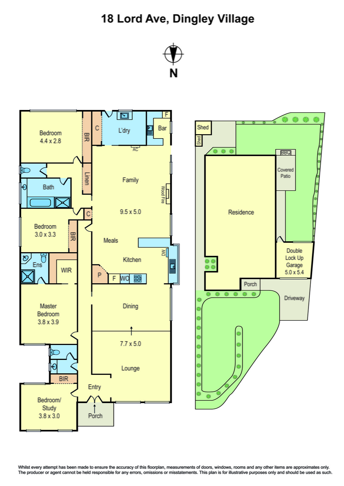 18 Lord Avenue, Dingley Village VIC 3172 - Floorplan