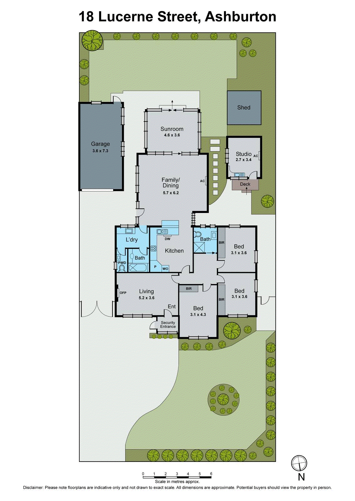 18 Lucerne Street, Ashburton VIC 3147 - Floorplan