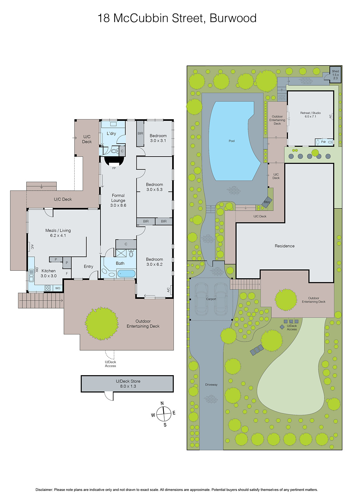 18 McCubbin Street, Burwood VIC 3125 - Floorplan