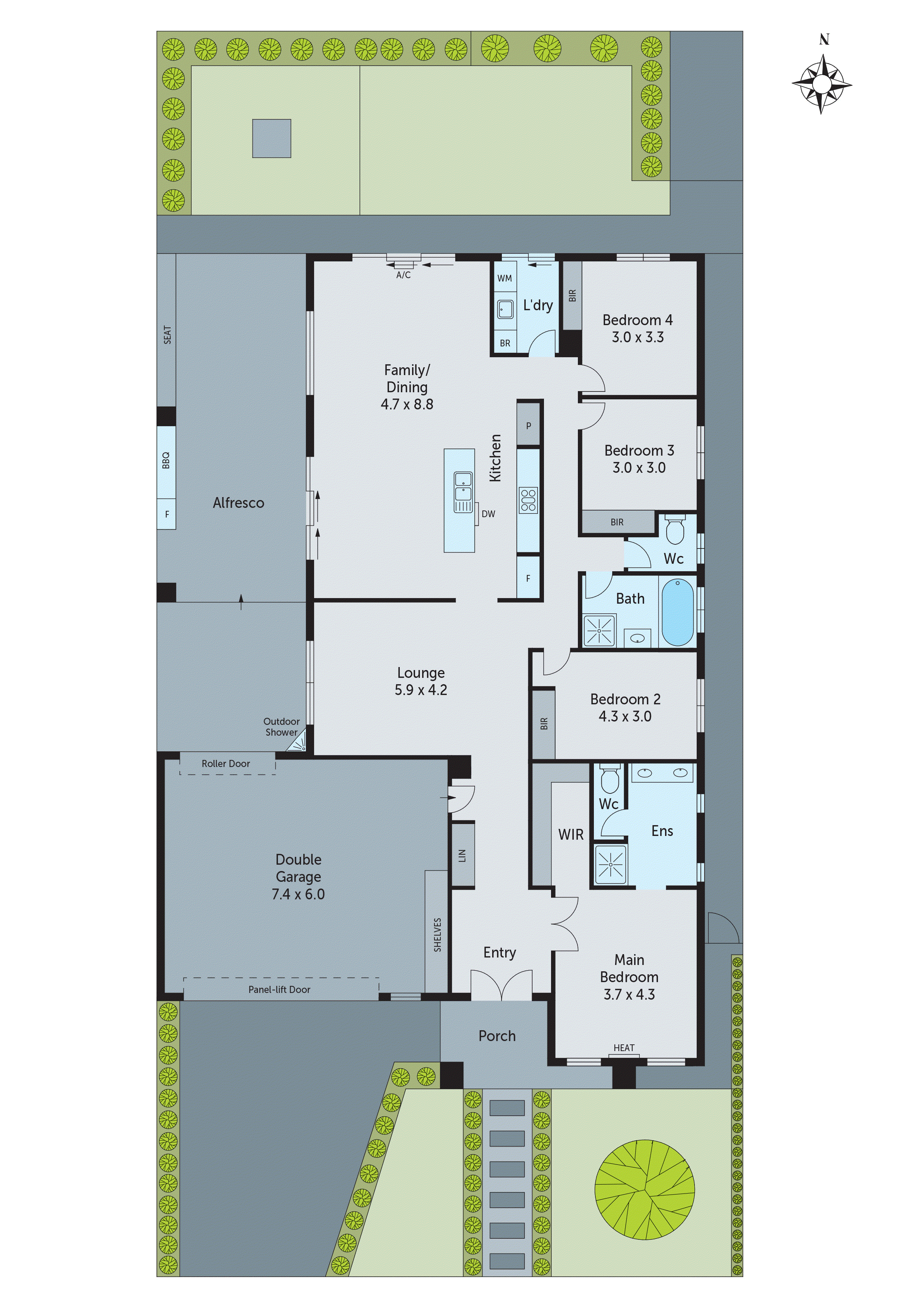 18 McMahon Avenue, Armstrong Creek VIC 3217 - Floorplan