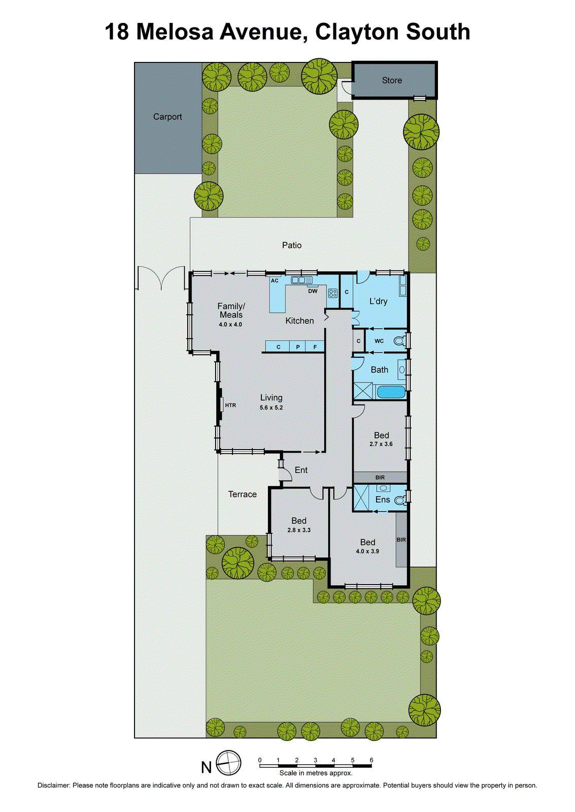 18 Melosa Avenue, Clayton South VIC 3169 - Floorplan