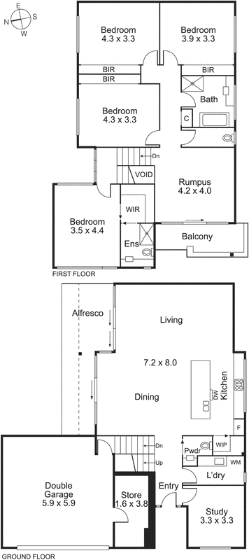 1/8 Meredith Street, Sandringham VIC 3191 - Floorplan