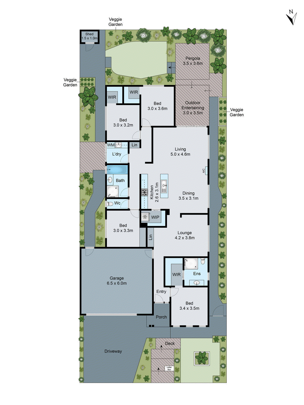 18 Middleton Road, Armstrong Creek VIC 3217 - Floorplan