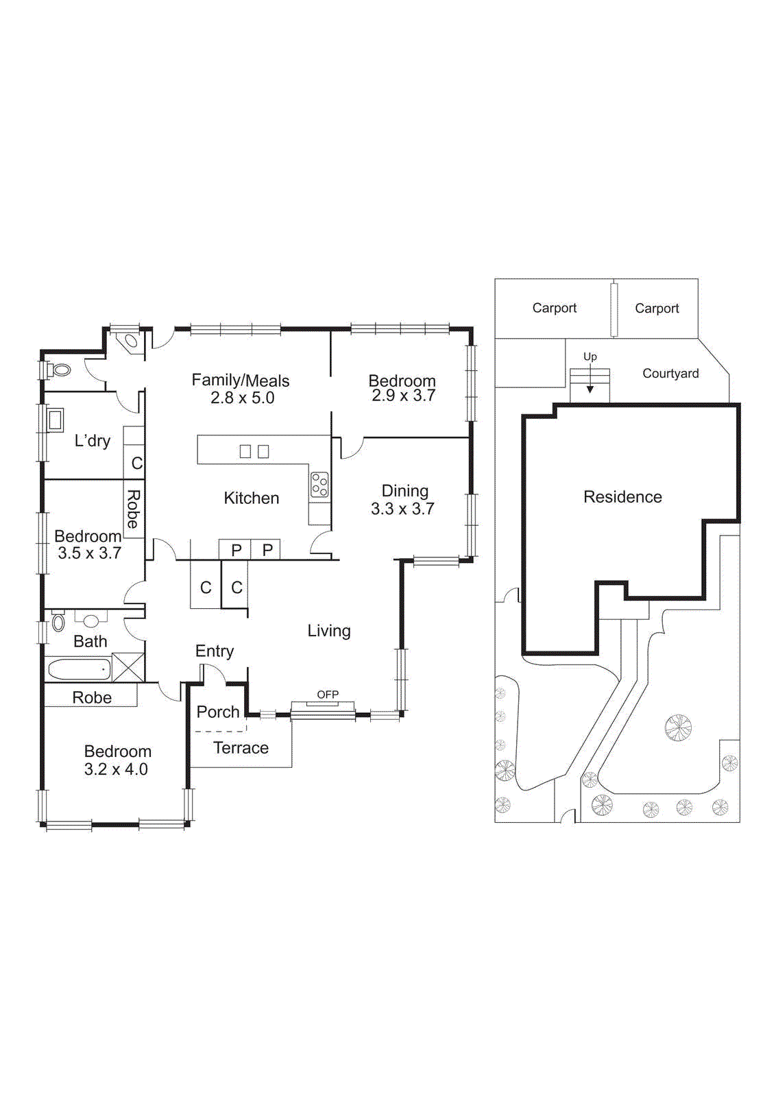 1/8 Milford Street, Bentleigh East VIC 3165 - Floorplan