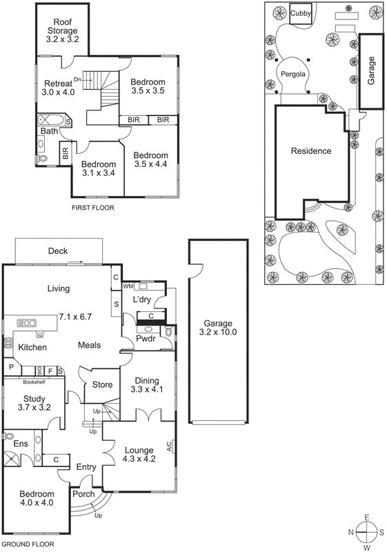 18 Milliara Grove, Brighton East VIC 3187 - Floorplan