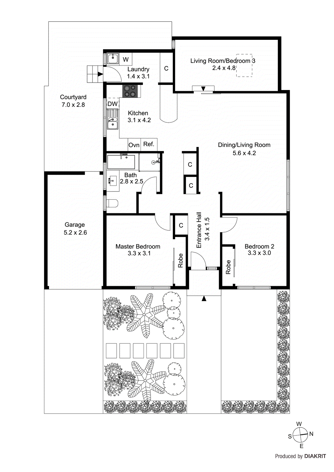 1/8 Minnie Street, Sandringham VIC 3191 - Floorplan