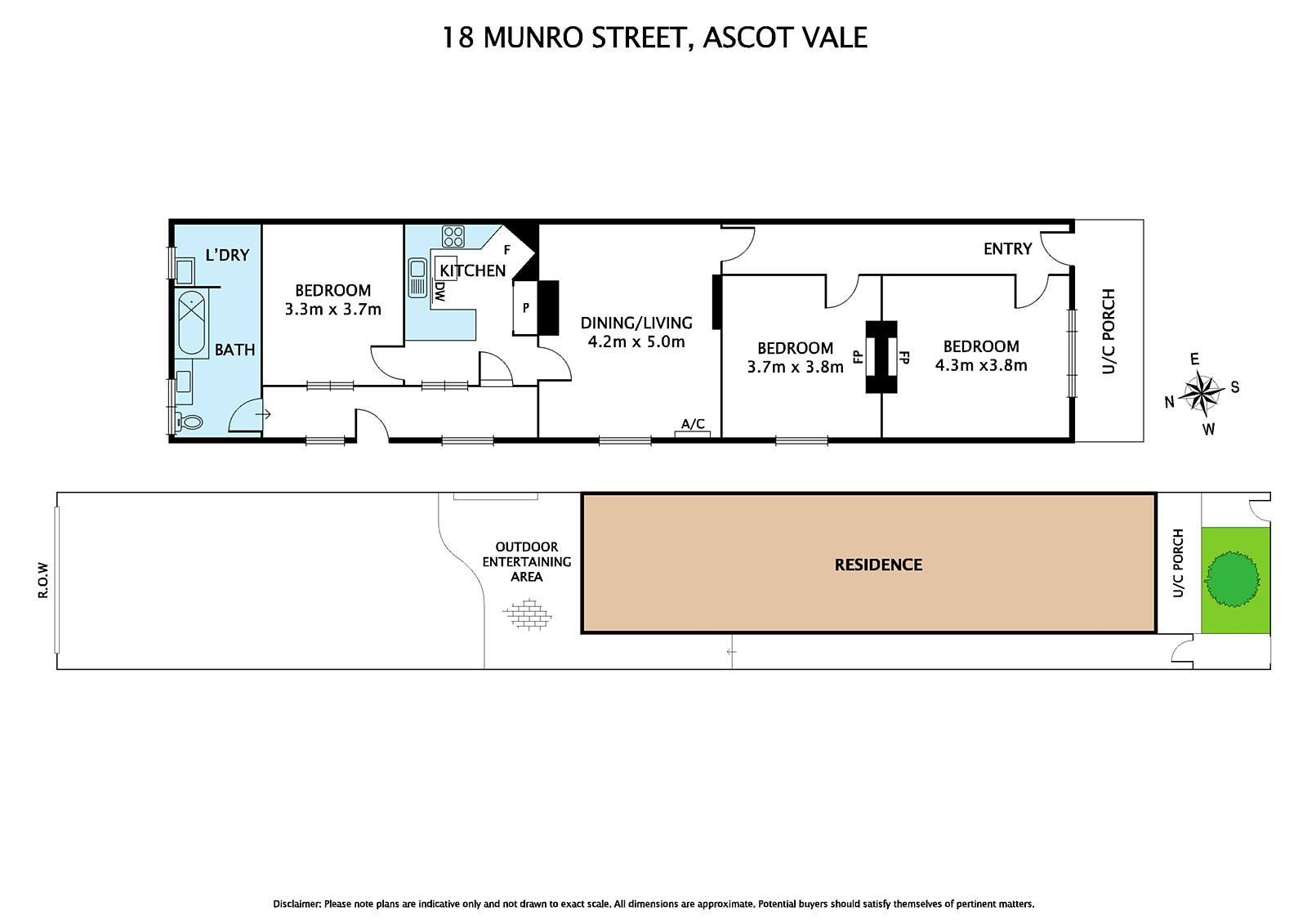 18 Munro Street, Ascot Vale - Floorplan 1