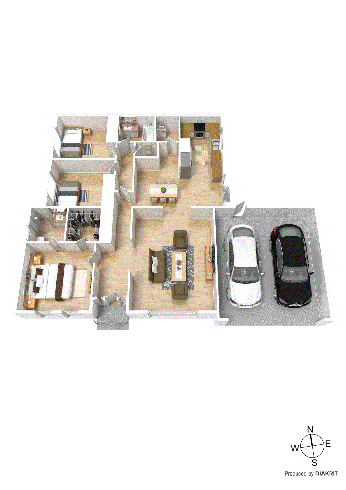 1/8 Newbigin Street, Burwood VIC 3125 - Floorplan