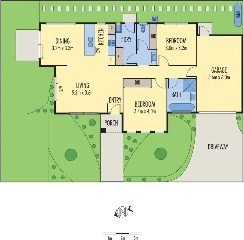 1/8 Nikola Court, Marshall VIC 3216 - Floorplan