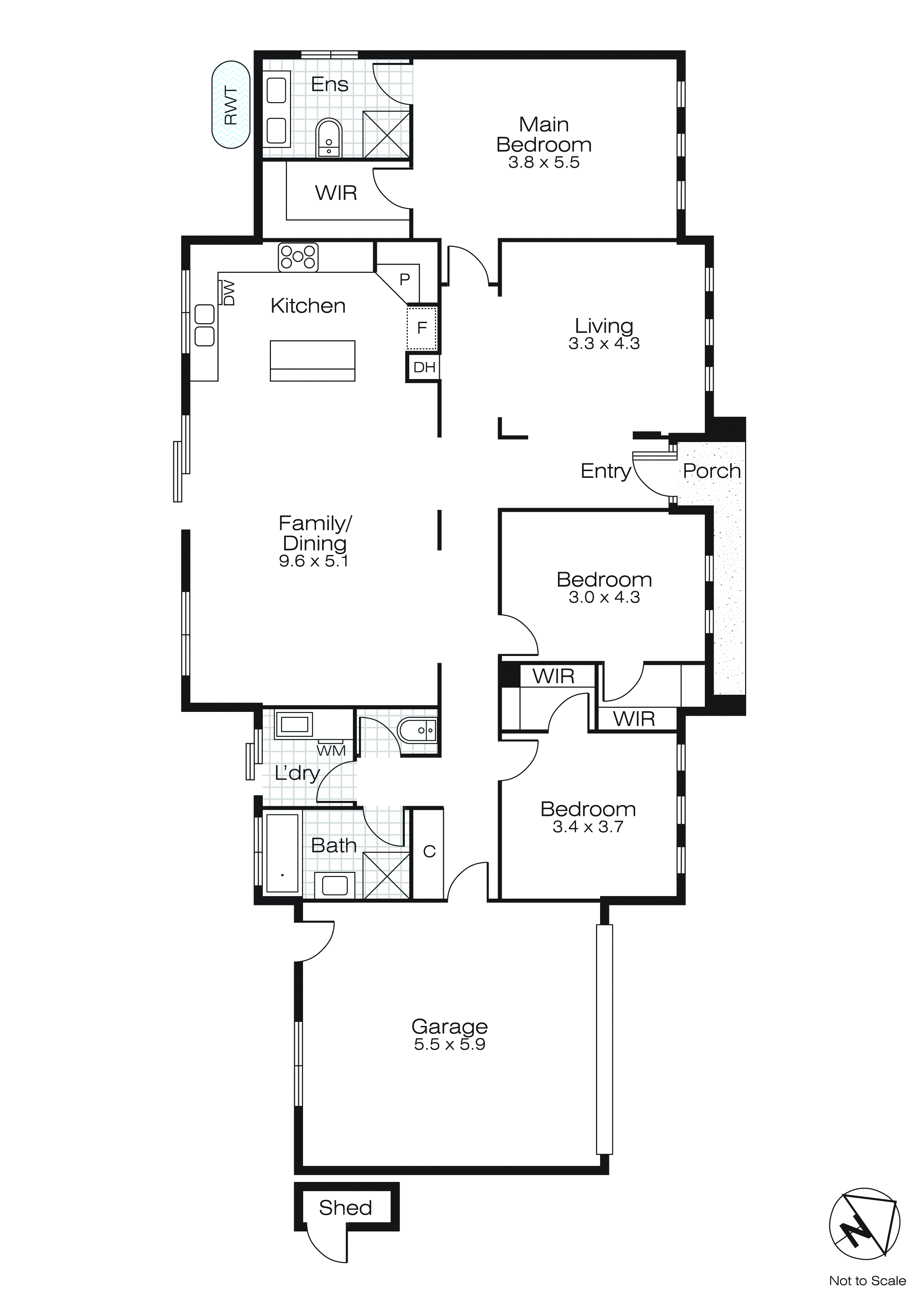 18 Nyora Grove, Mount Helen VIC 3350 - Floorplan