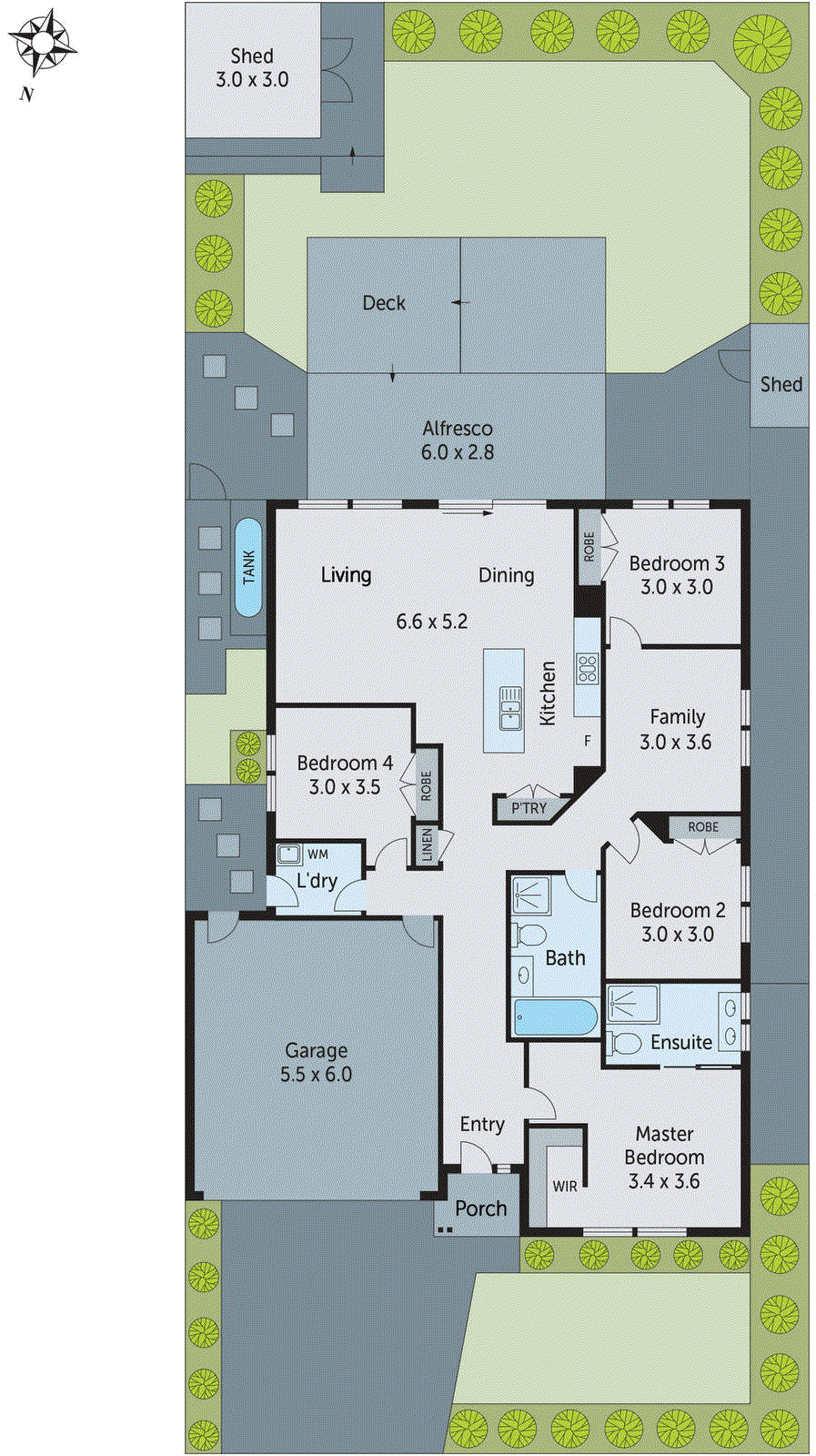 18 Parkfront Drive, Leopold VIC 3224 - Floorplan
