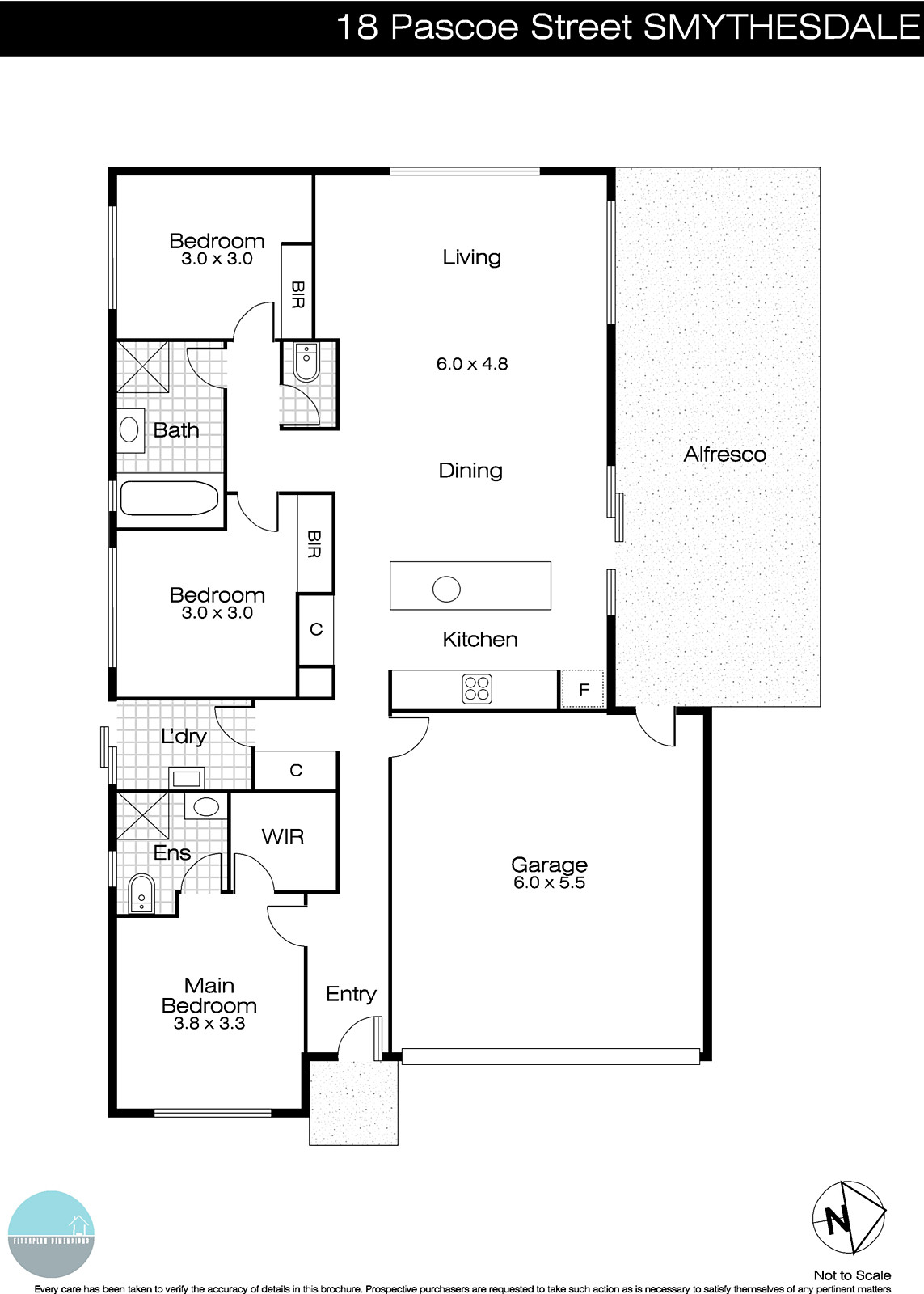 18 Pascoe Street, Smythesdale VIC 3351 - Floorplan