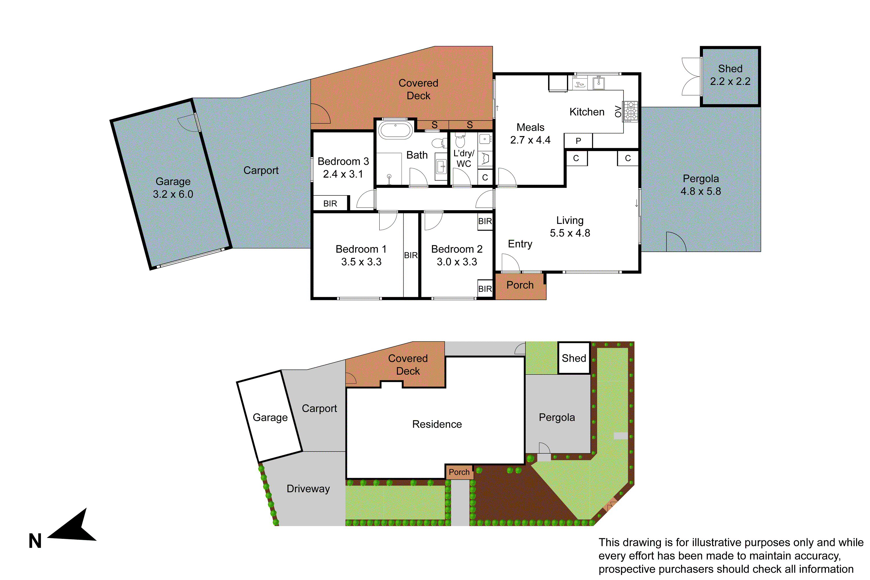 1/8 Poplar Close, Rowville VIC 3178 - Floorplan