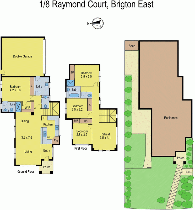 1/8 Raymond Court, BRIGHTON EAST VIC 3187 - Floorplan