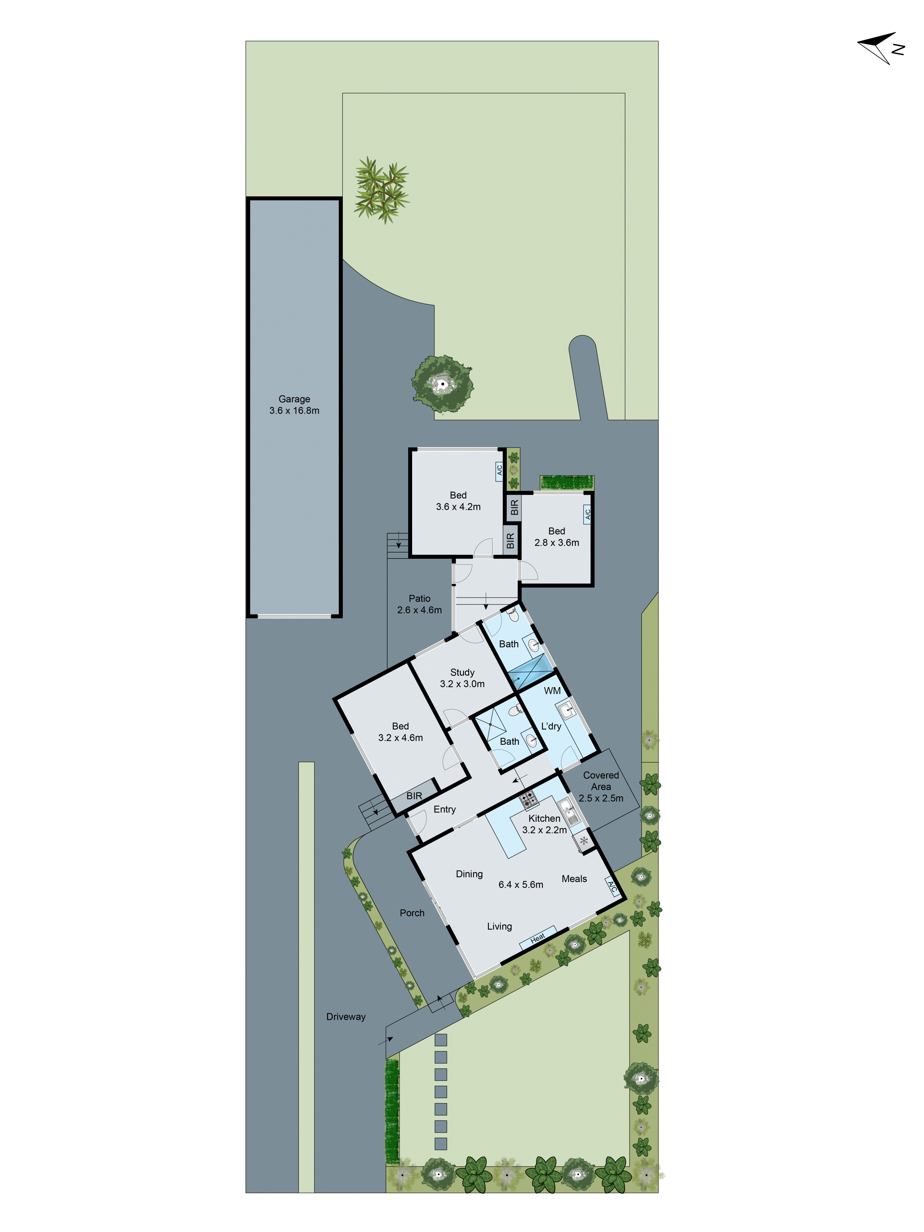 18 Raymond Court, Oakleigh VIC 3166 - Floorplan