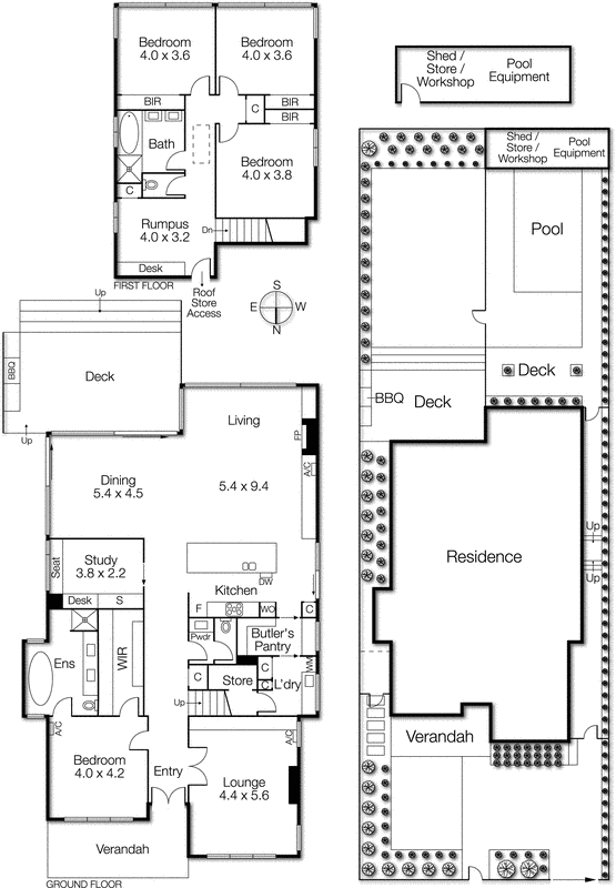 18 Retreat Road, Hampton VIC 3188 - Floorplan