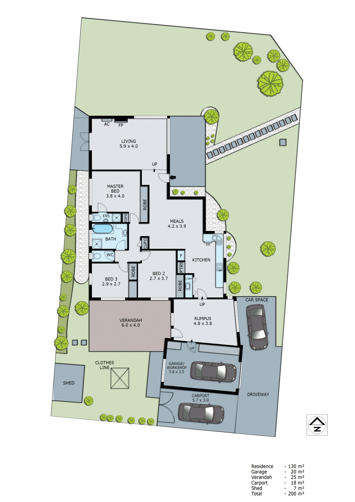 18 Rhoda Street, Dingley Village VIC 3172 - Floorplan