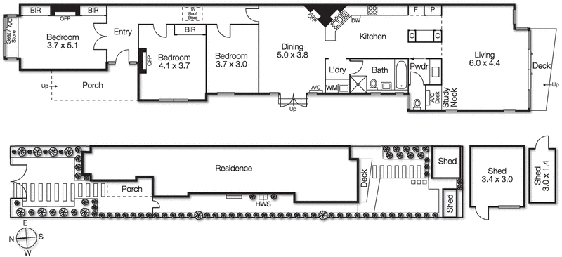 18 Rooding Street, Brighton VIC 3186 - Floorplan