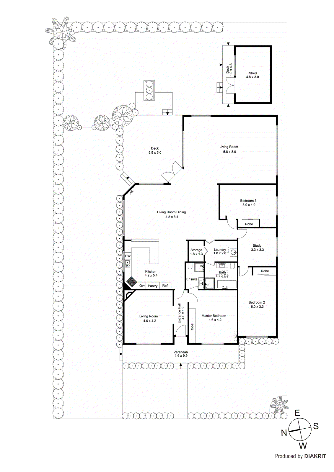 18 Santaram Street, Bentleigh East VIC 3165 - Floorplan