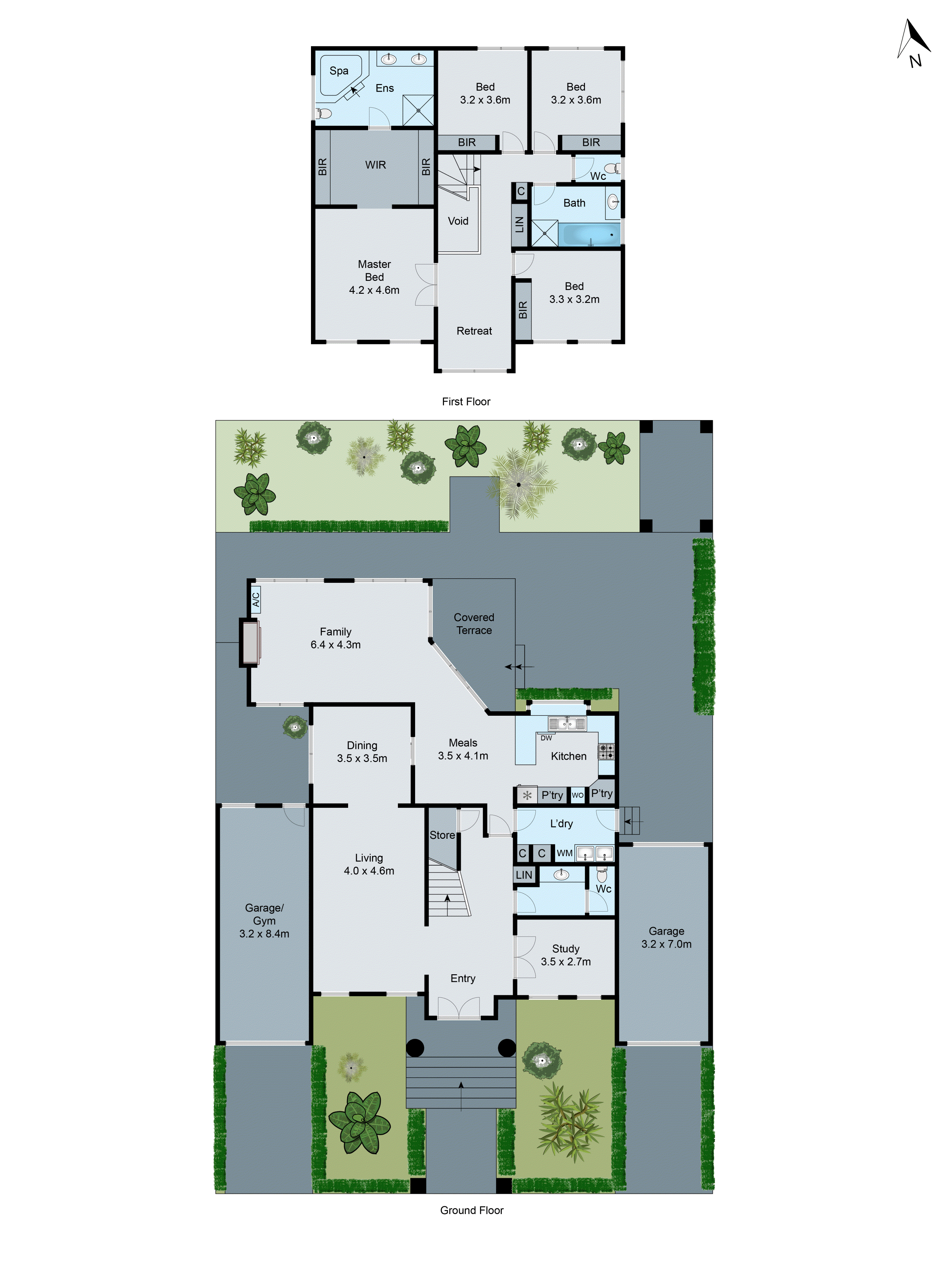 18 Schneider Crescent, Clarinda VIC 3169 - Floorplan
