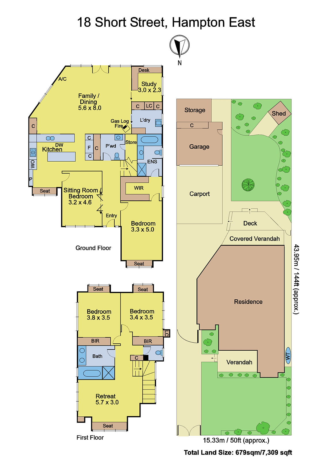 18 Short Street, Hampton East VIC 3188 - Floorplan