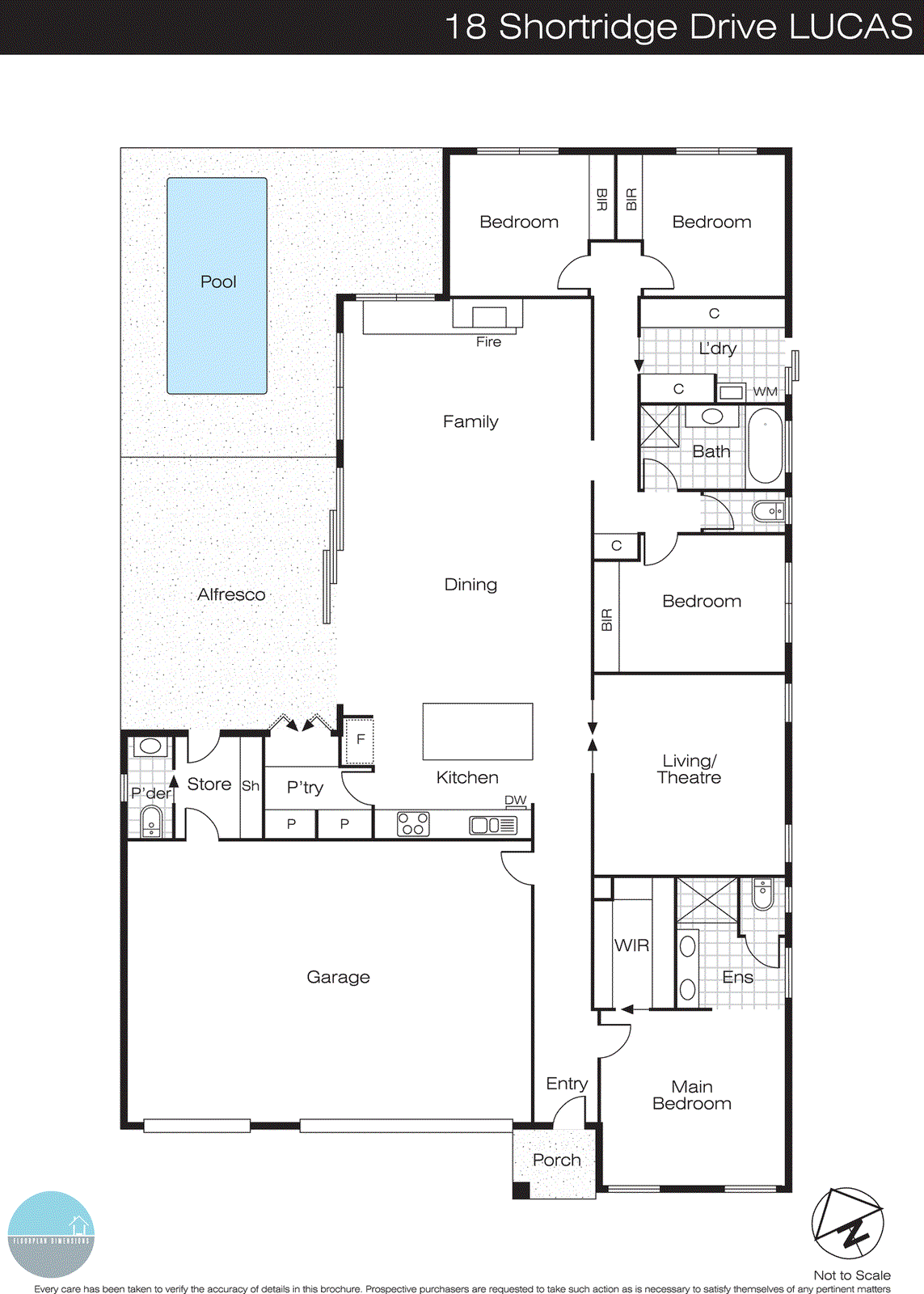 18 Shortridge Drive, Lucas VIC 3350 - Floorplan