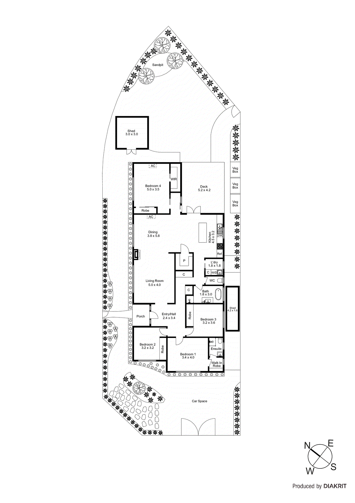 18 Siede Court, Cheltenham VIC 3192 - Floorplan