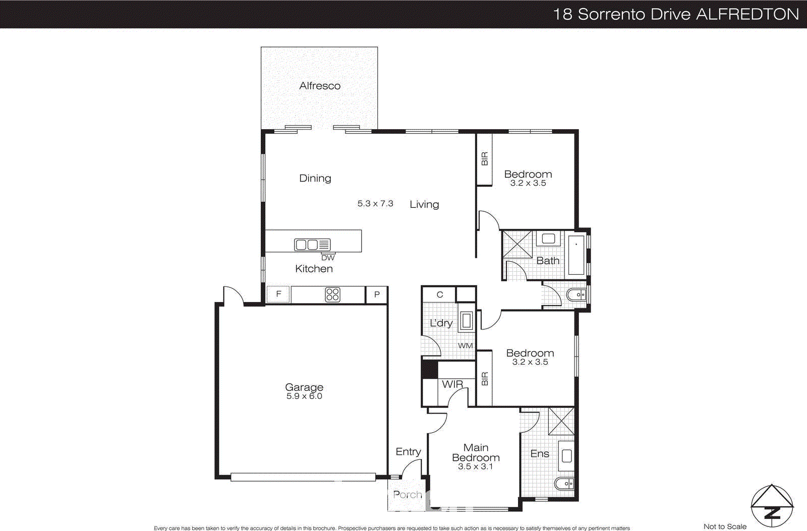 18 Sorrento Drive, Alfredton VIC 3350 - Floorplan
