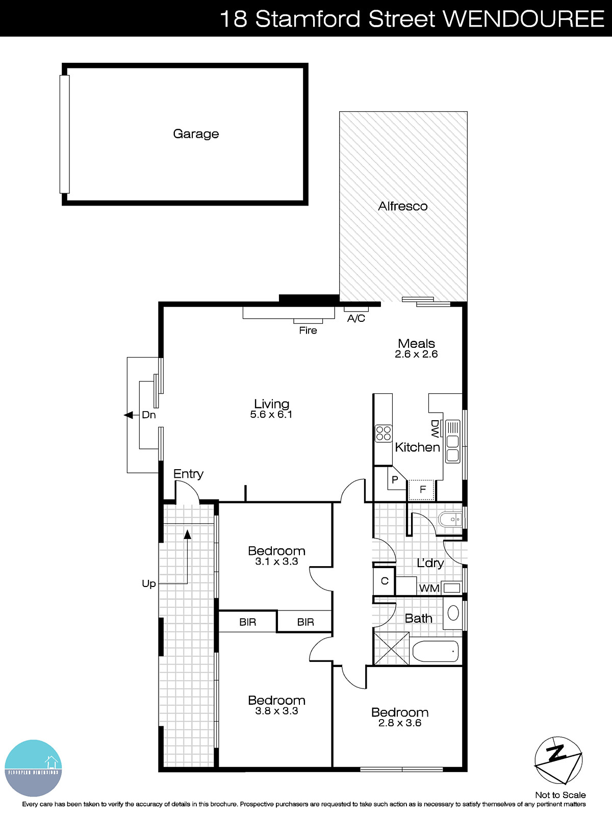 18 Stamford Street, Wendouree VIC 3355 - Floorplan